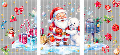 16oz Christmas-S 1357